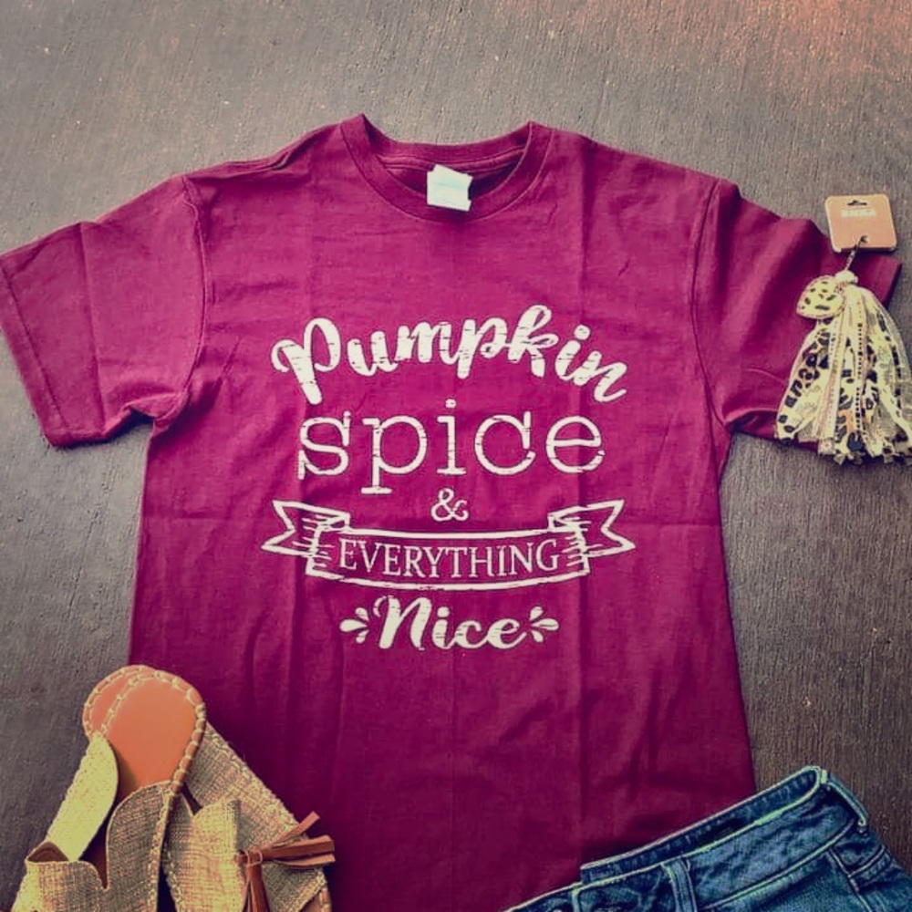 Pumpkin spice shirt